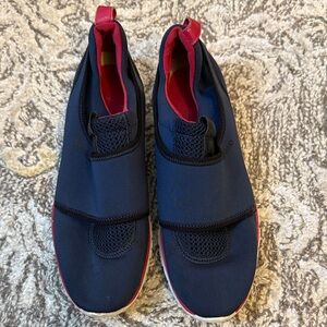 Cole Haan Kids Navy and Red Sneakers